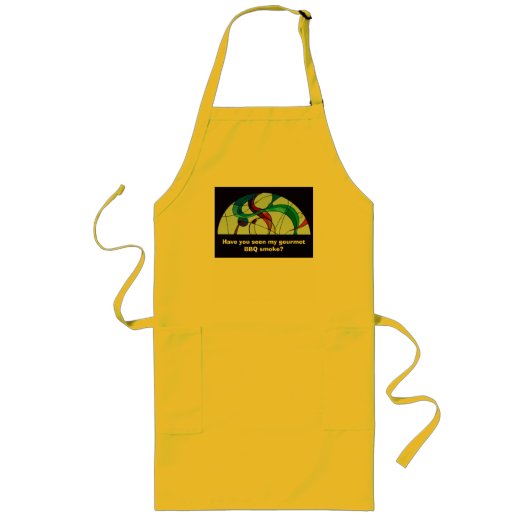 BBQ King's Apron Lang Schort (Voorkant)