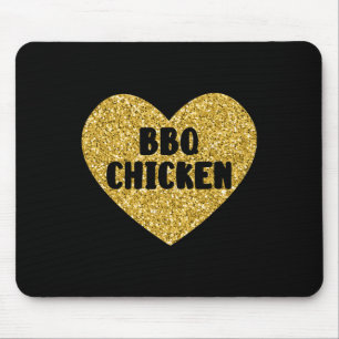 Bbq Kip Ik Hou Van Bbq Kip Grappig Eten Muismat