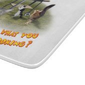 BBQ Knipbord met katten Snijplank (Hoek)