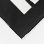 BBQ Knives Vlees Cook or Me Blanket Fleece Deken (Hoek)