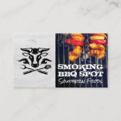 BBQ KOE LOGO | barbecueput Visitekaartje (Voorkant)