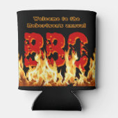 () BBQ Koelbox Blikjeskoeler (Achterkant)