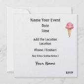 BBQ Koken - 4 juli Kaart (Achterkant)