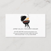 BBQ Koken | culinair Visitekaartje (Achterkant)