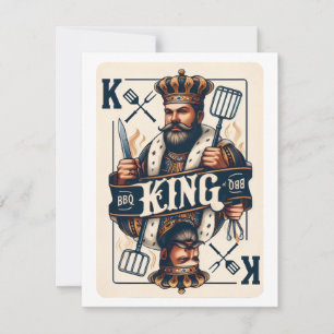BBQ Koning van de Barbecue Grill Vaders Gift