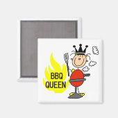 BBQ Koningin Magneet (Voorkant / Achterkant)
