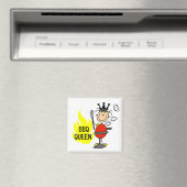 BBQ Koningin Magneet (Insitu (Vaatwasser))