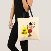 BBQ Koningin Tote Bag (Voorkant (product))