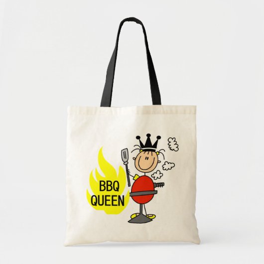 BBQ Koningin Tote Bag (Voorkant)