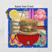 BBQ - Kook uit ! SRF Kaart (Voorkant / Achterkant)