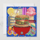 BBQ - Kook uit ! SRF Kaart (Voorkant)