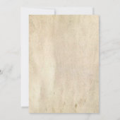 BBQ Koppels BABY Shower Uitnodiging (Achterkant)