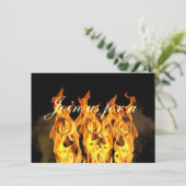 BBQ-lampjes Kaart (Staand voorkant)