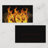 BBQ-lampjes Visitekaartje (Voorkant / Achterkant)