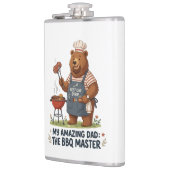 BBQ Master Beer Papa Ontwerp Heupfles (Links)
