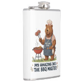 BBQ Master Beer Papa Ontwerp Heupfles (Rechts)