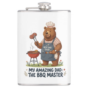 BBQ Master Beer Papa Ontwerp Heupfles