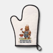 BBQ Master Beer Papa Ontwerp Ovenwant (Voorkant)