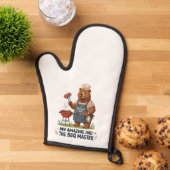 BBQ Master Beer Papa Ontwerp Ovenwant (Top down)