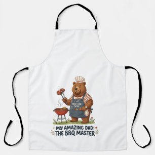 BBQ Master Beer Papa Ontwerp Schort