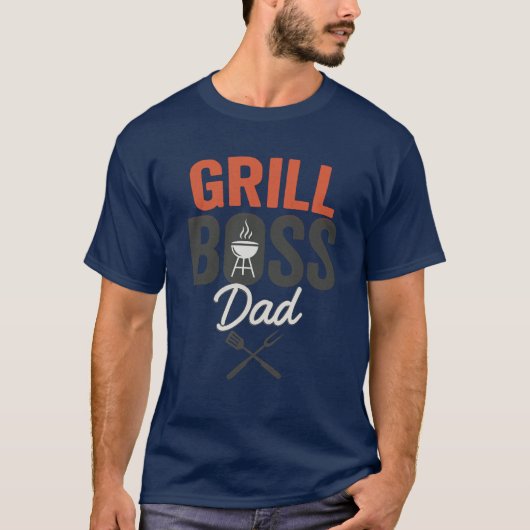 BBQ Master Cadeau voor Vaderdag & Cookouts T-shirt (Voorkant)
