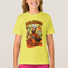 BBQ Master Dad Funny Vaders Dag Grill Gift T-shirt