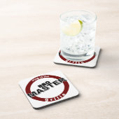 BBQ Master King of the Grille Bier Onderzetter (Rechterzijde)