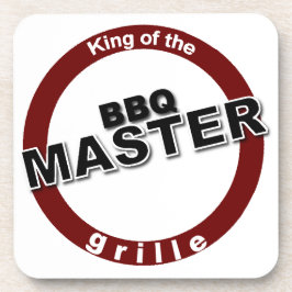 BBQ Master King of the Grille Bier Onderzetter