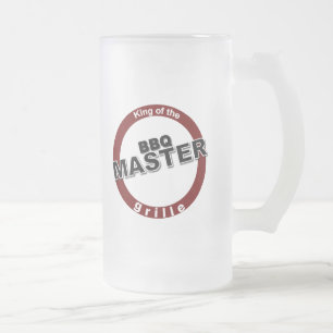 BBQ Master King of the Grille Matglas Bierpul