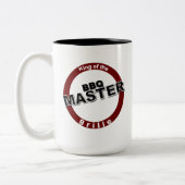 BBQ Master King of the Grille Tweekleurige Koffiemok (Links)