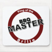 BBQ Master Koning van de Grill Muismat (Voorkant)