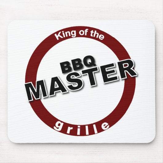 BBQ Master Koning van de Grill Muismat (Voorkant)
