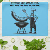 BBQ Master’s Humorous Poem Theedoek (Gevouwen)