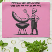 BBQ Master’s Humorous Poem Theedoek (Gevouwen)