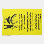 BBQ Master’s Humorous Poem  Theedoek (Horizontaal)