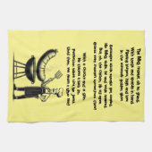 BBQ Master’s Humorous Poem Theedoek (Horizontaal)