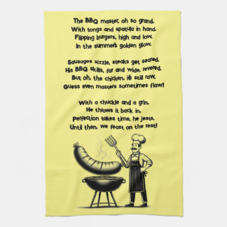 BBQ Master’s Humorous Poem  Theedoek