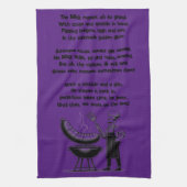 BBQ Master’s Humorous Poem  Theedoek (Verticaal)