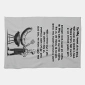 BBQ Master’s Humorous Poem Theedoek (Horizontaal)