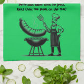 BBQ Master’s Humorous Poem Theedoek (Gevouwen)