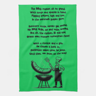 BBQ Master’s Humorous Poem  Theedoek