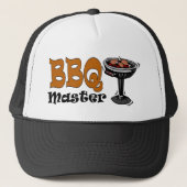 BBQ Master Trucker Hat Pet (Voorkant)