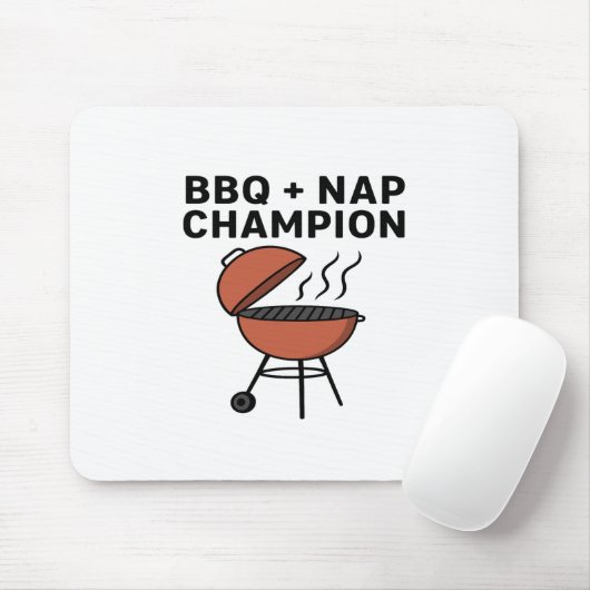 BBQ + Nap Kampioen Muismat (Met muis)