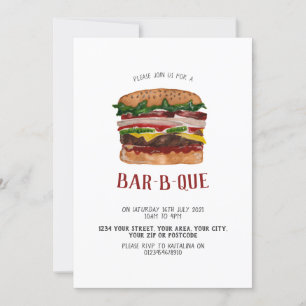 BBQ nodigt gigantische burger uit Kaart