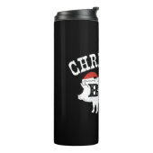 BBQ  Noodlijdende Santa Hat Varkensvlees Thermosbeker (Gedraaid links)