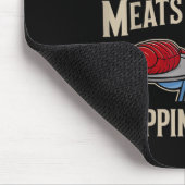 BBQ Old Row Rookvlees en klappende wangen Muismat (Hoek)