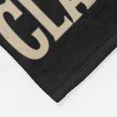 Bbq Old Row Smoking Meats And Clappin Cheeks  Fleece Deken (Hoek)