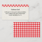 BBQ-omsluitingskaart Informatiekaartje (Voorkant / Achterkant)