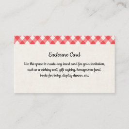 BBQ-omsluitingskaart Informatiekaartje