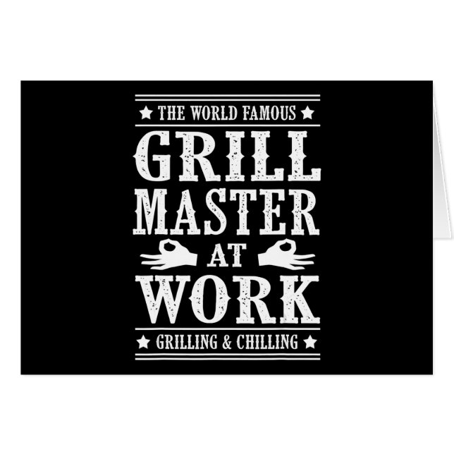 BBQ-overs | Wereldberoemde grilmeester op het werk (Voorkant Horizontaal)